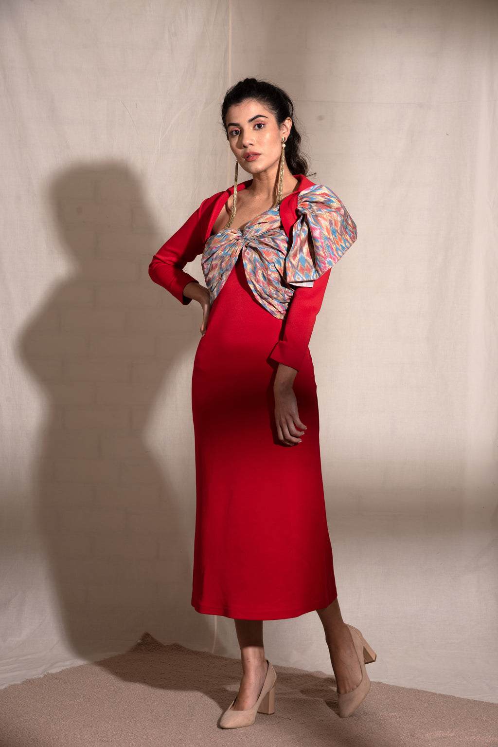 Red Bodycone Dress