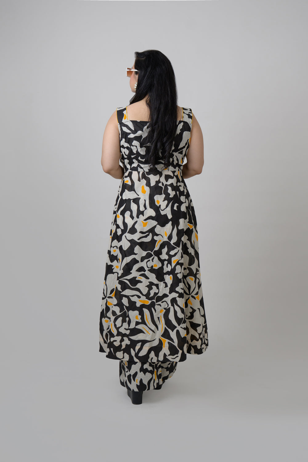 Black & White Cotton Co-ord Set