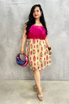 Pink Ombre Organza Dress