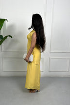 Yellow Hand Embellished Kurta Set