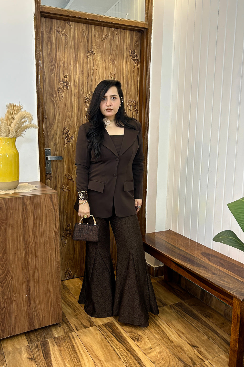 Cocoa Luxe Power Suit