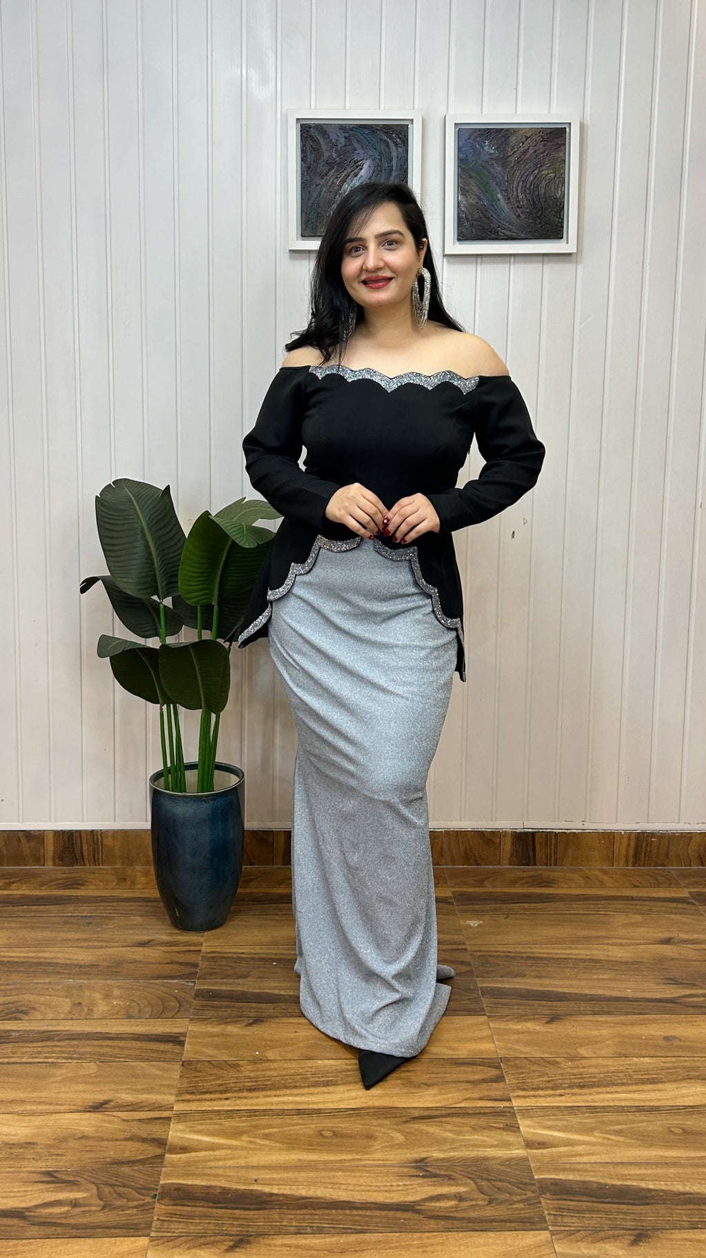 Noir lumiere signature co-ord
