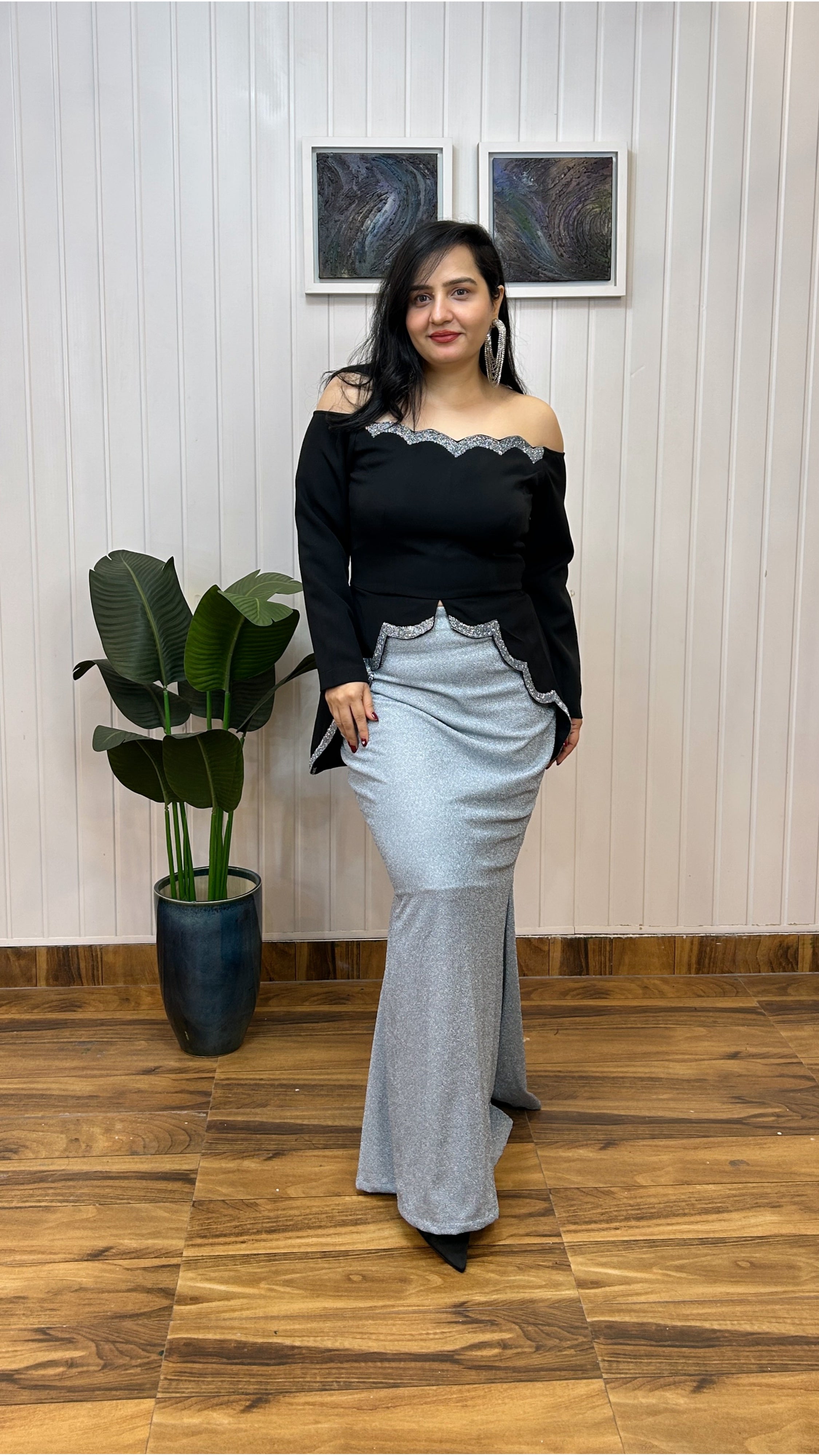 Noir lumiere signature co-ord