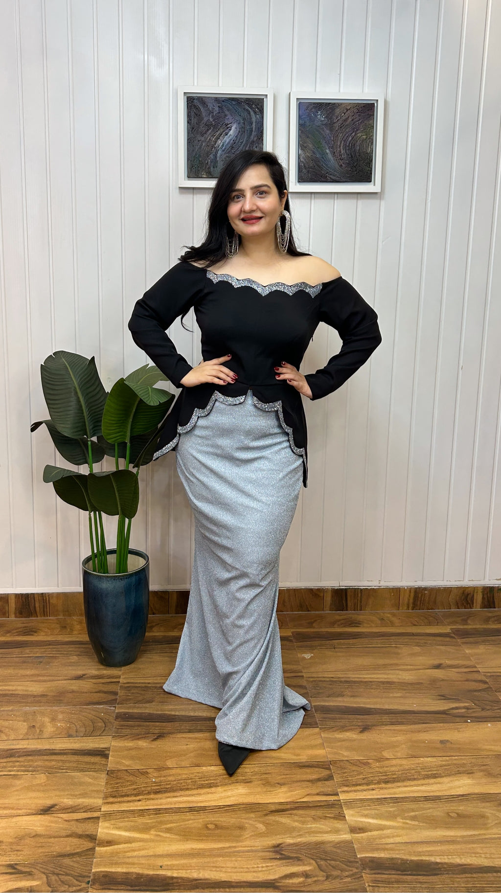 Noir lumiere signature co-ord