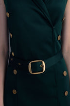 Imported Crepe Coat Dress