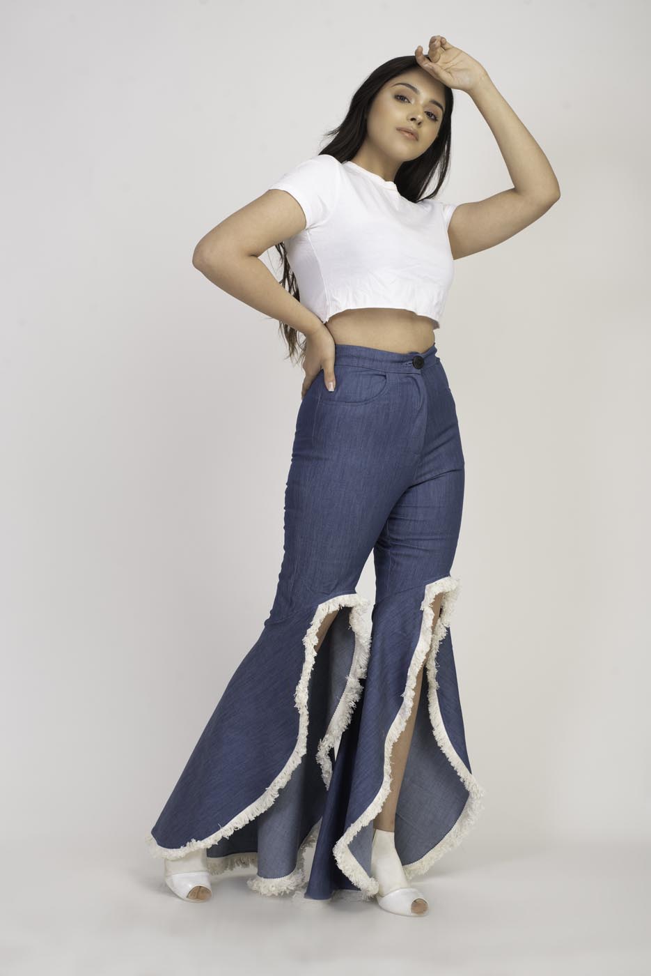 Blue Tassel Denim