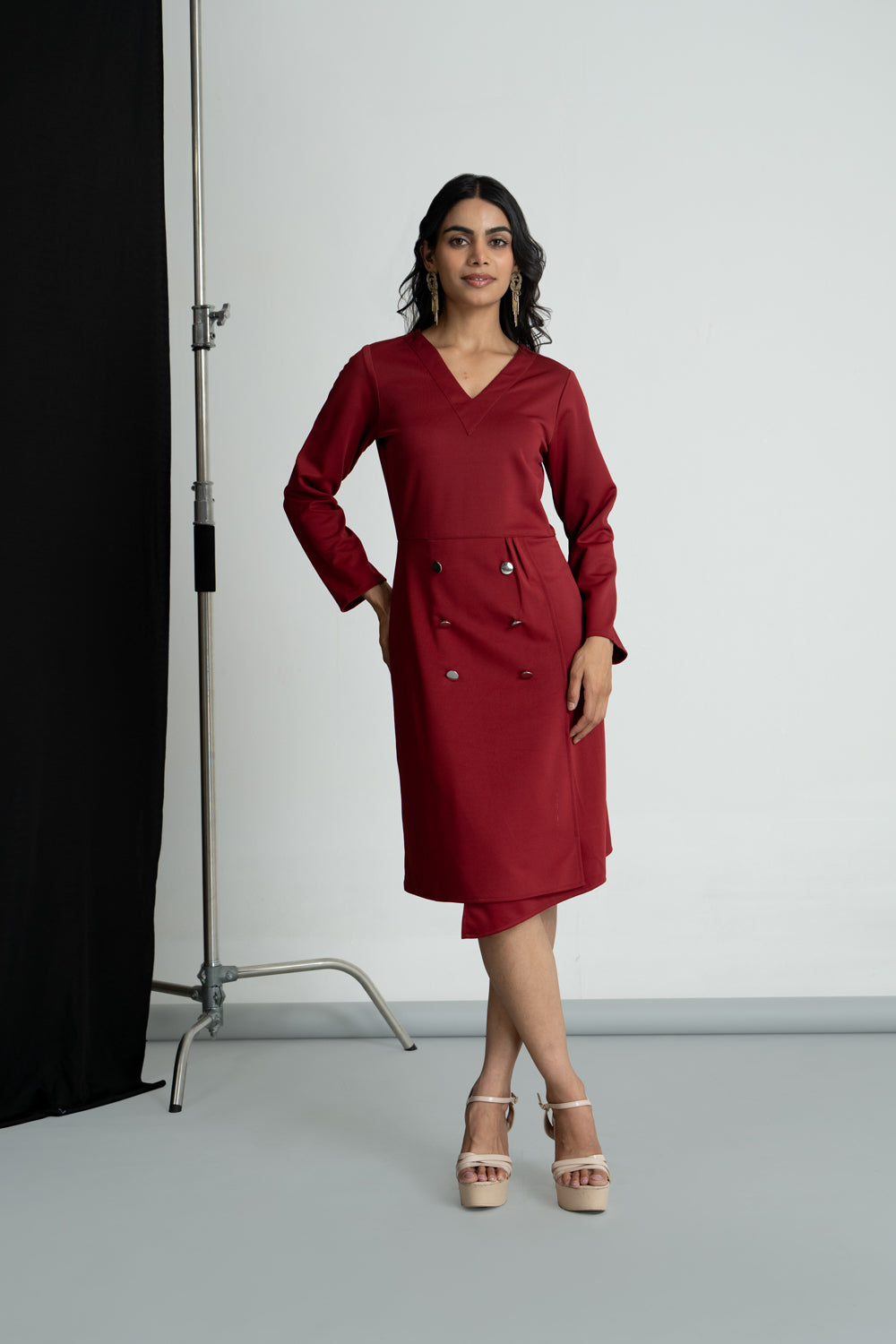 Maroon Formal Dress