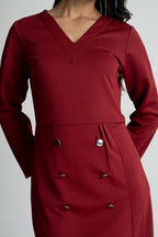 Maroon Formal Dress
