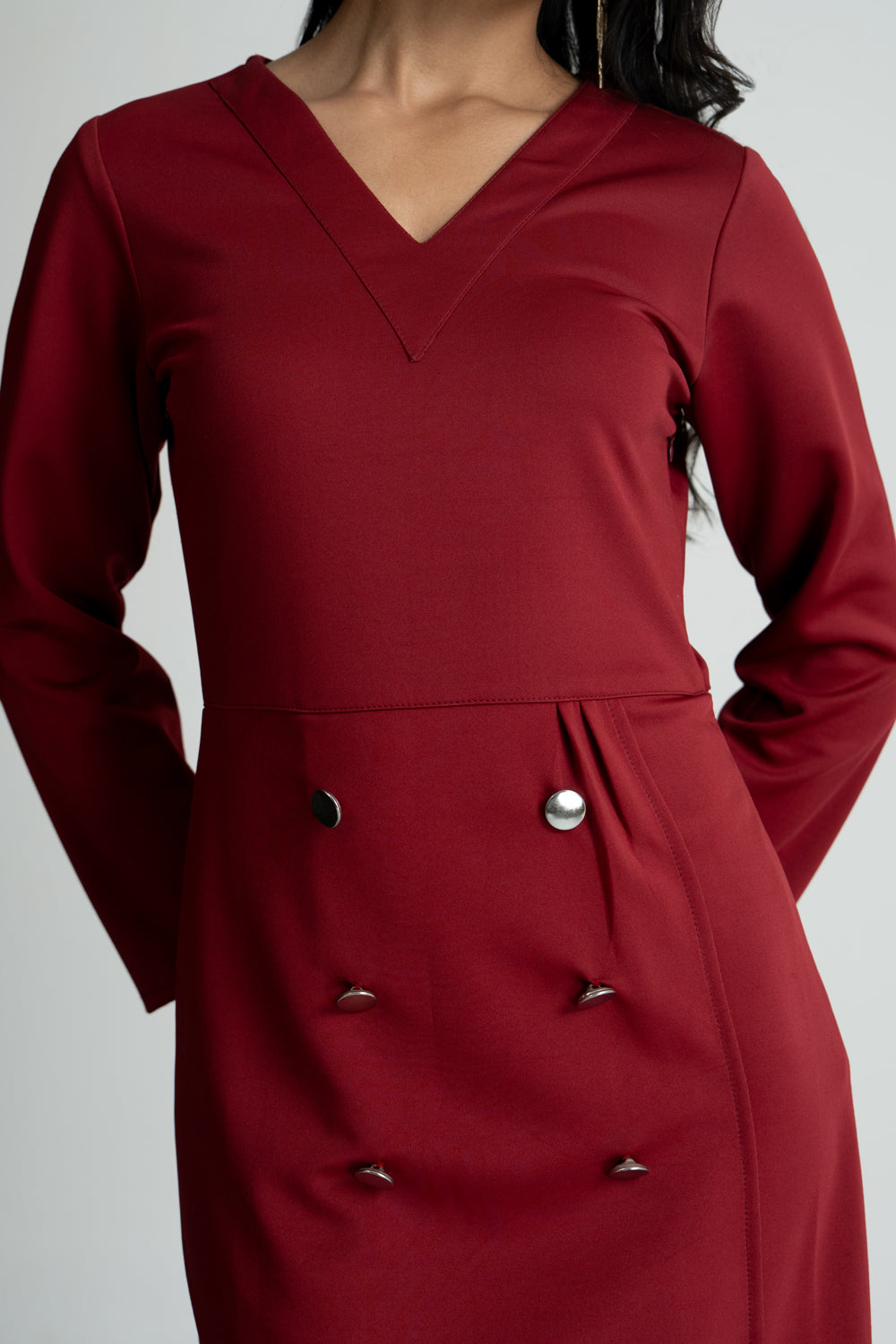 Maroon Formal Dress