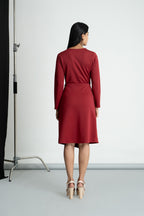 Maroon Formal Dress