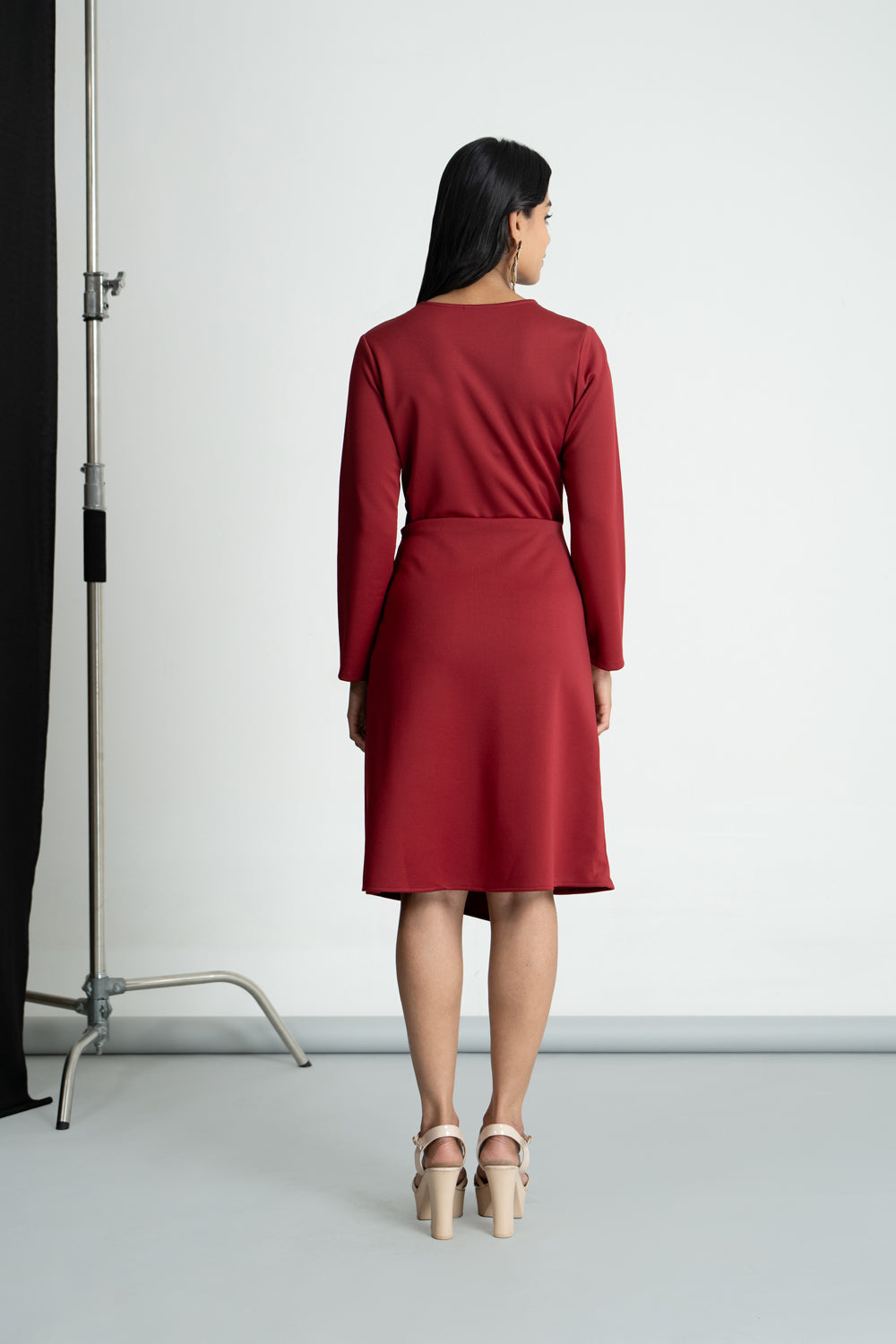 Maroon Formal Dress