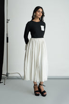 Black and White Polka Dot Dress
