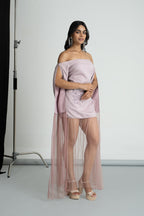 Mauve Suede Dress