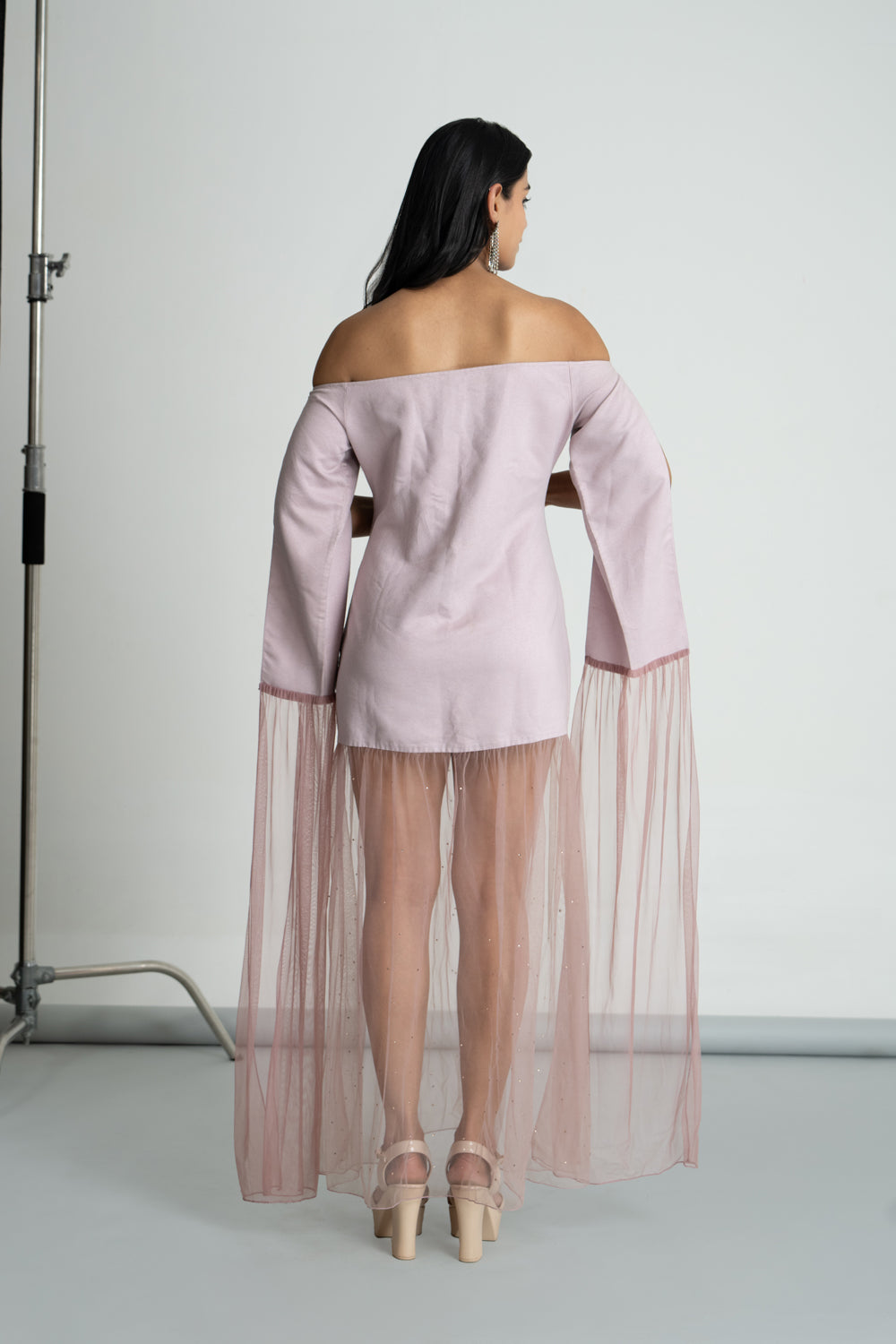 Mauve Suede Dress