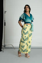 Ombre and Printed Clothing Set