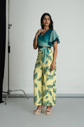 Ombre and Printed Clothing Set