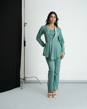 Mint Green semi formal co-ord set