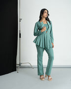 Mint Green semi formal co-ord set
