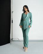 Mint Green semi formal co-ord set