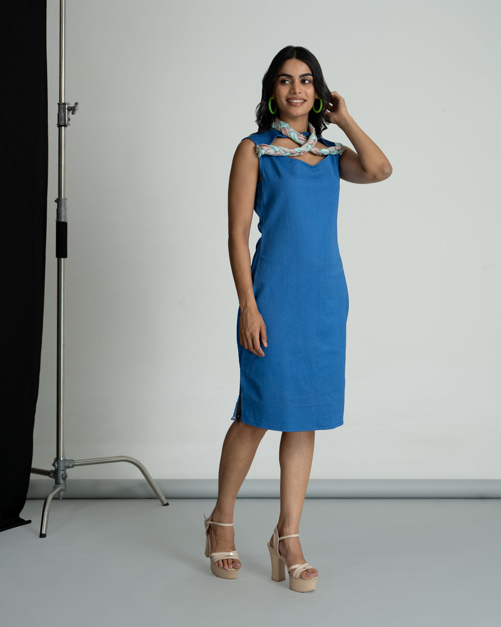 Denim Knot Dress