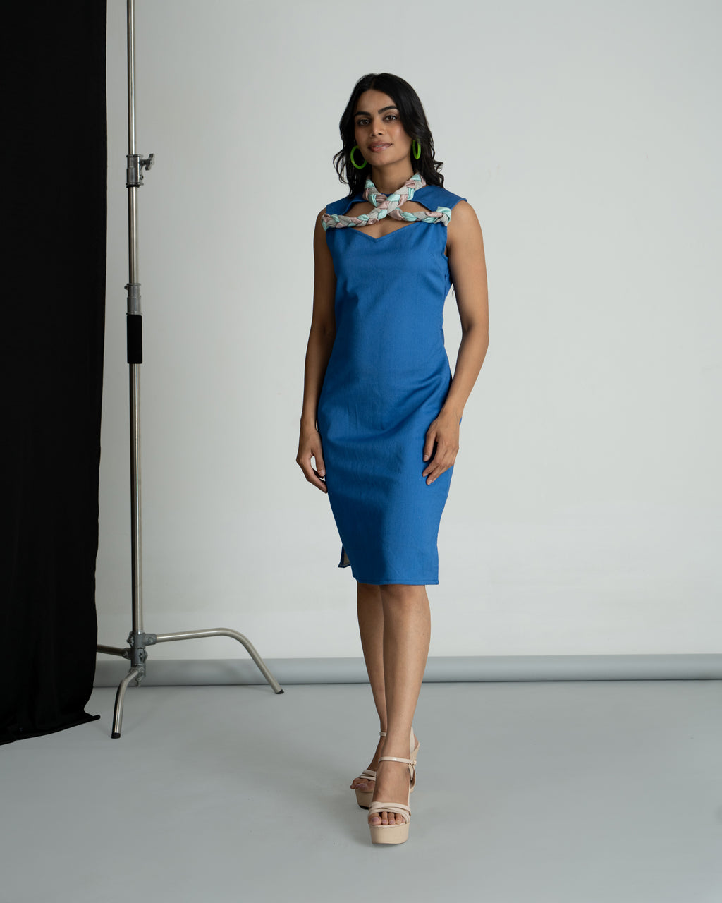 Denim Knot Dress