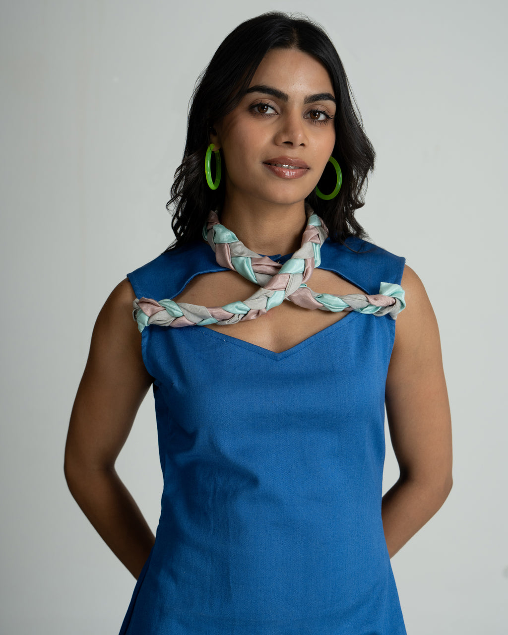 Denim Knot Dress