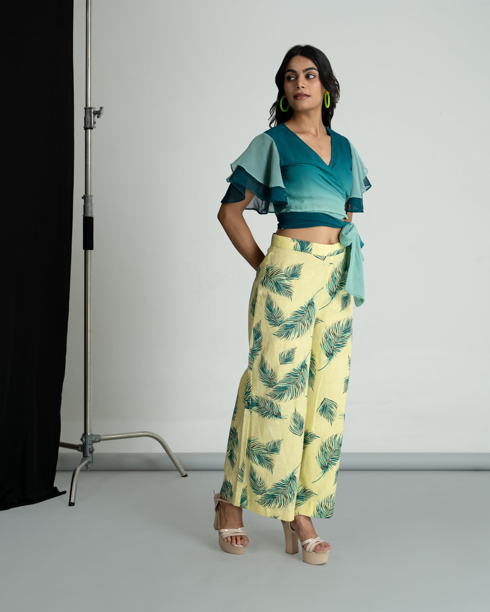 Green leafy coordinate set