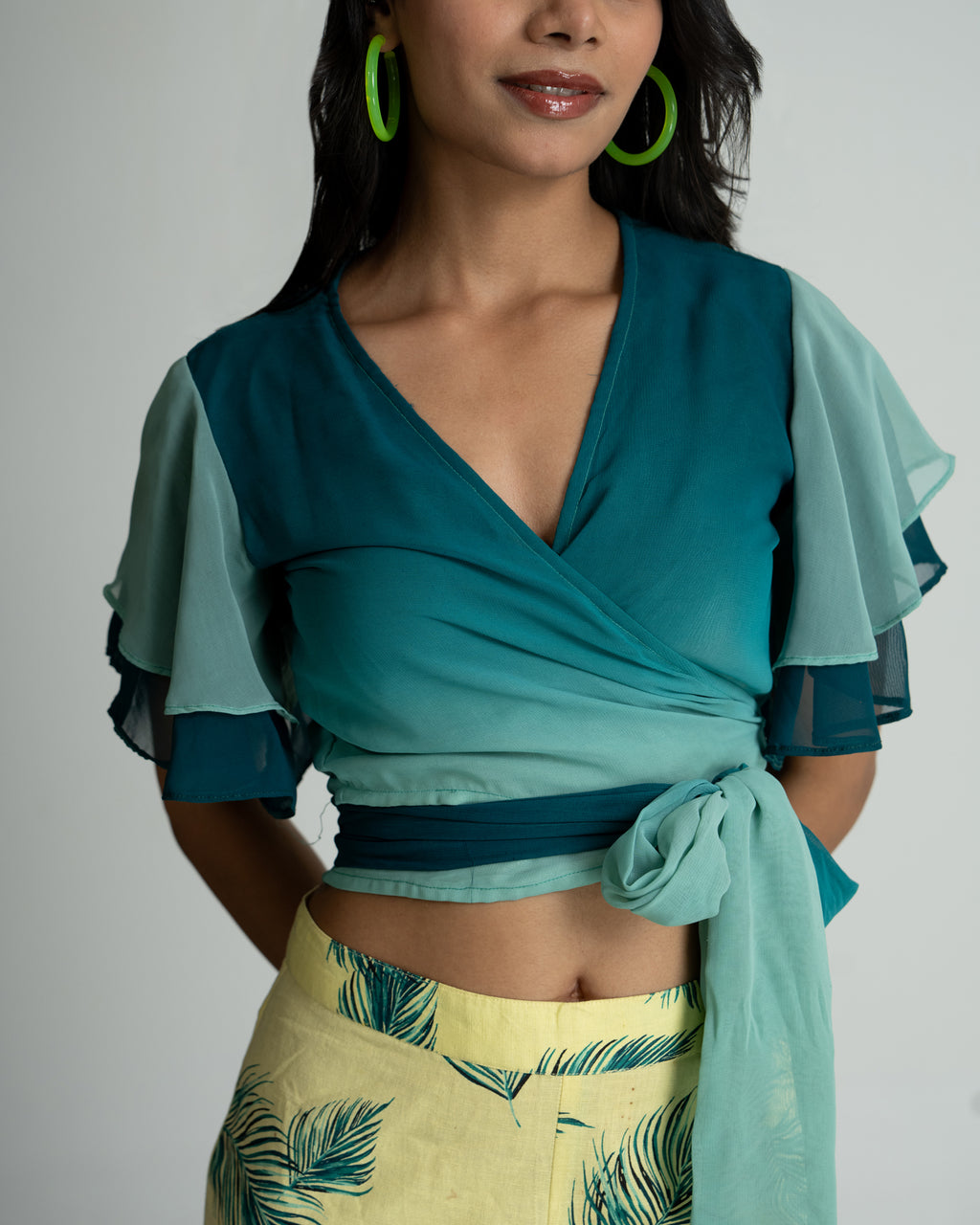 Green leafy coordinate set