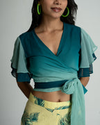 Green leafy coordinate set