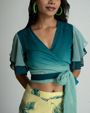 Green leafy coordinate set
