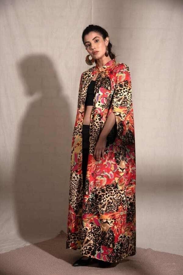 Animal Printed cape