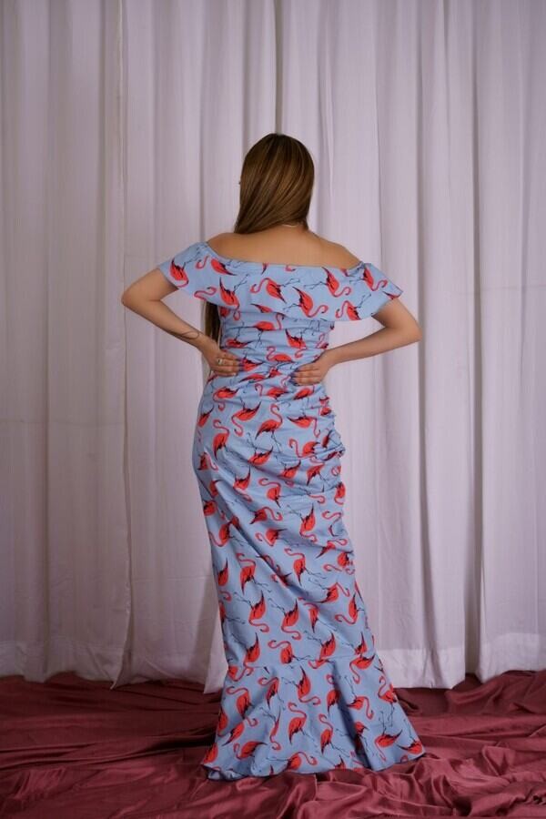 Flattering Flamingo Dress