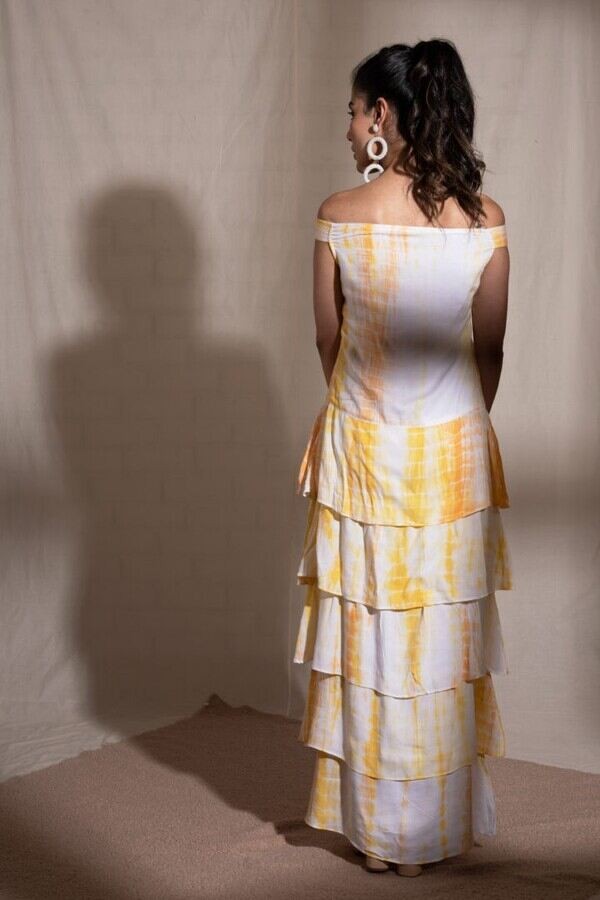 Tie-Dye Summer Maxi Dress