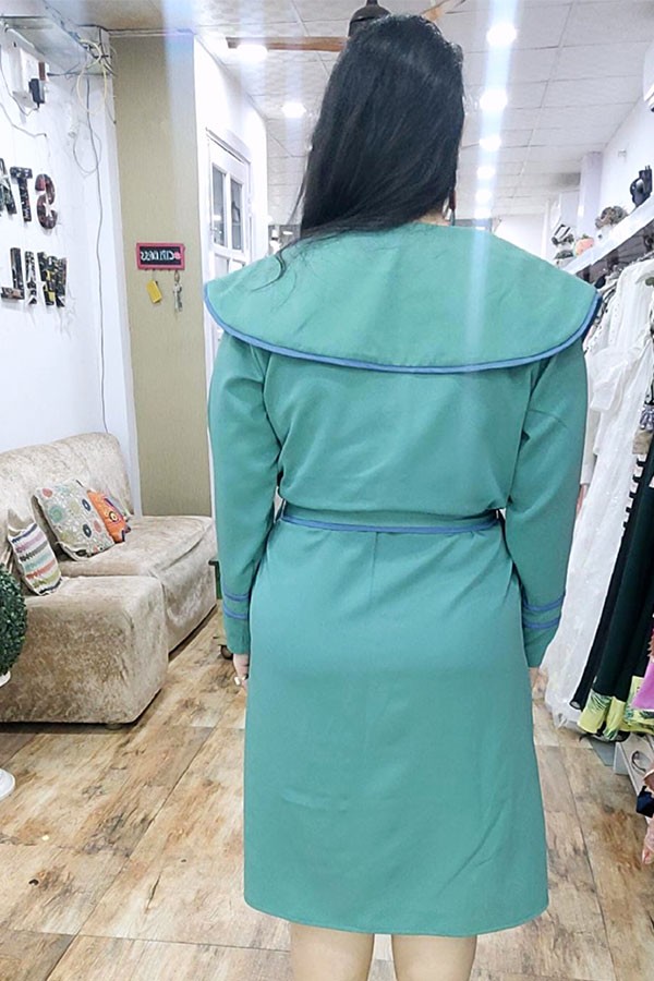 Green Coat Dress