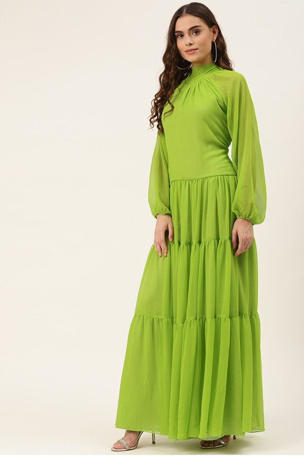 Layered Tiered Maxi Dress