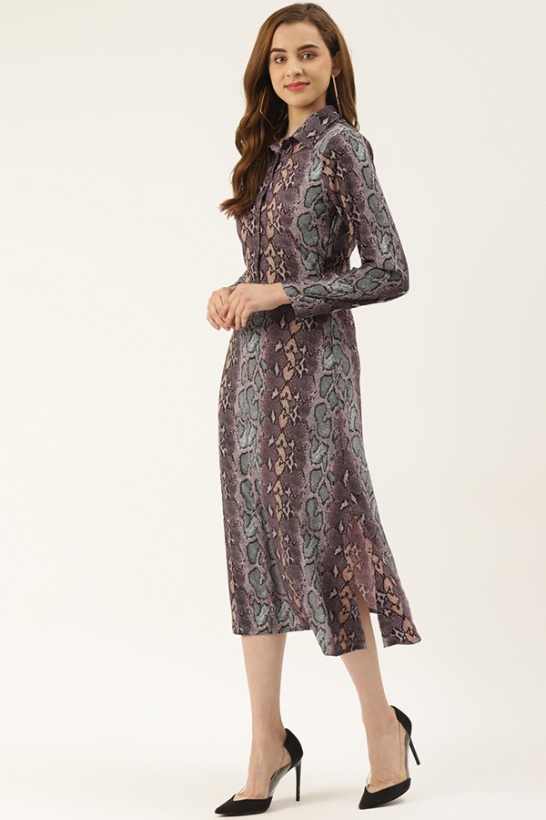 Shirt Midi Dress