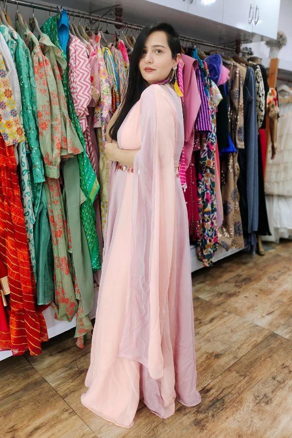 Unicorn Anarkali Gown