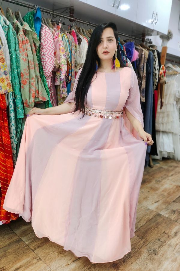 Unicorn Anarkali Gown