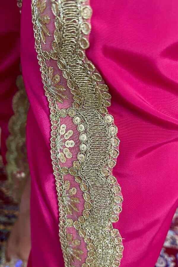 Golden & Pink Pakistani Suit