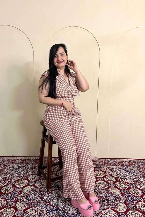 Peachy Bronze Jumpsuit